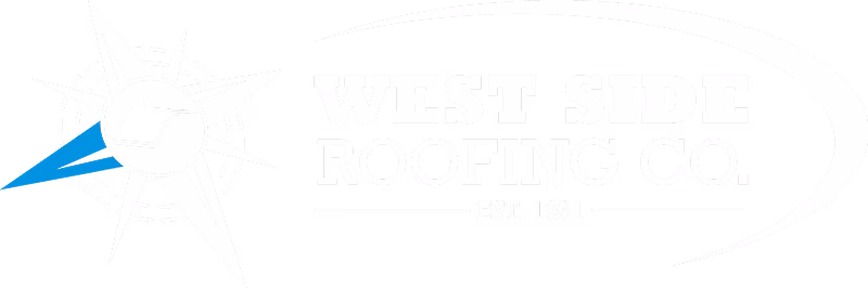 West Side Roofing Official Inverse Logo