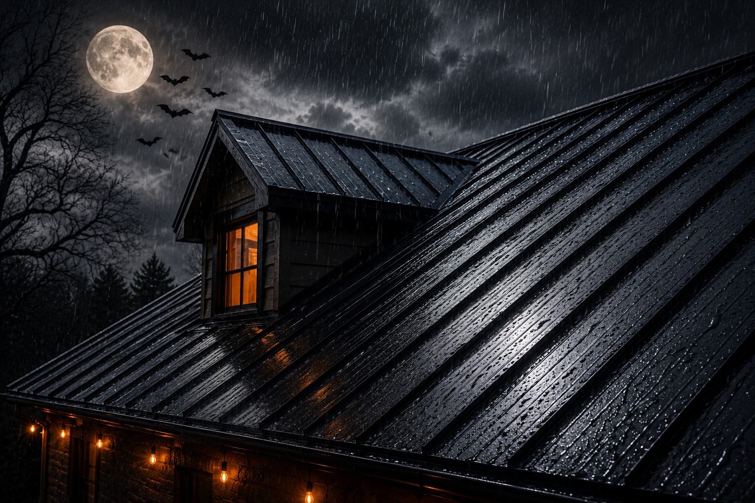 metal roofs loud